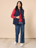 Hampton Quilted Vest - Navy