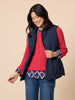 Hampton Quilted Vest - Navy