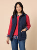 Hampton Quilted Vest - Navy