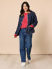 Colorado Quilted Jacket - Navy