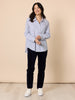 Avenue Slim Leg Cord Pant - Navy