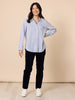 Heritage Stripe Shirt - Blue/ White