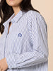 Heritage Stripe Shirt - Blue/ White