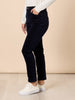 Avenue Slim Leg Cord Pant - Navy