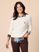 Hampton Cable Jumper - Ivory