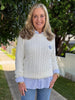 Hampton Cable Jumper - Ivory