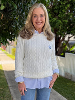 Hampton Cable Jumper - Ivory