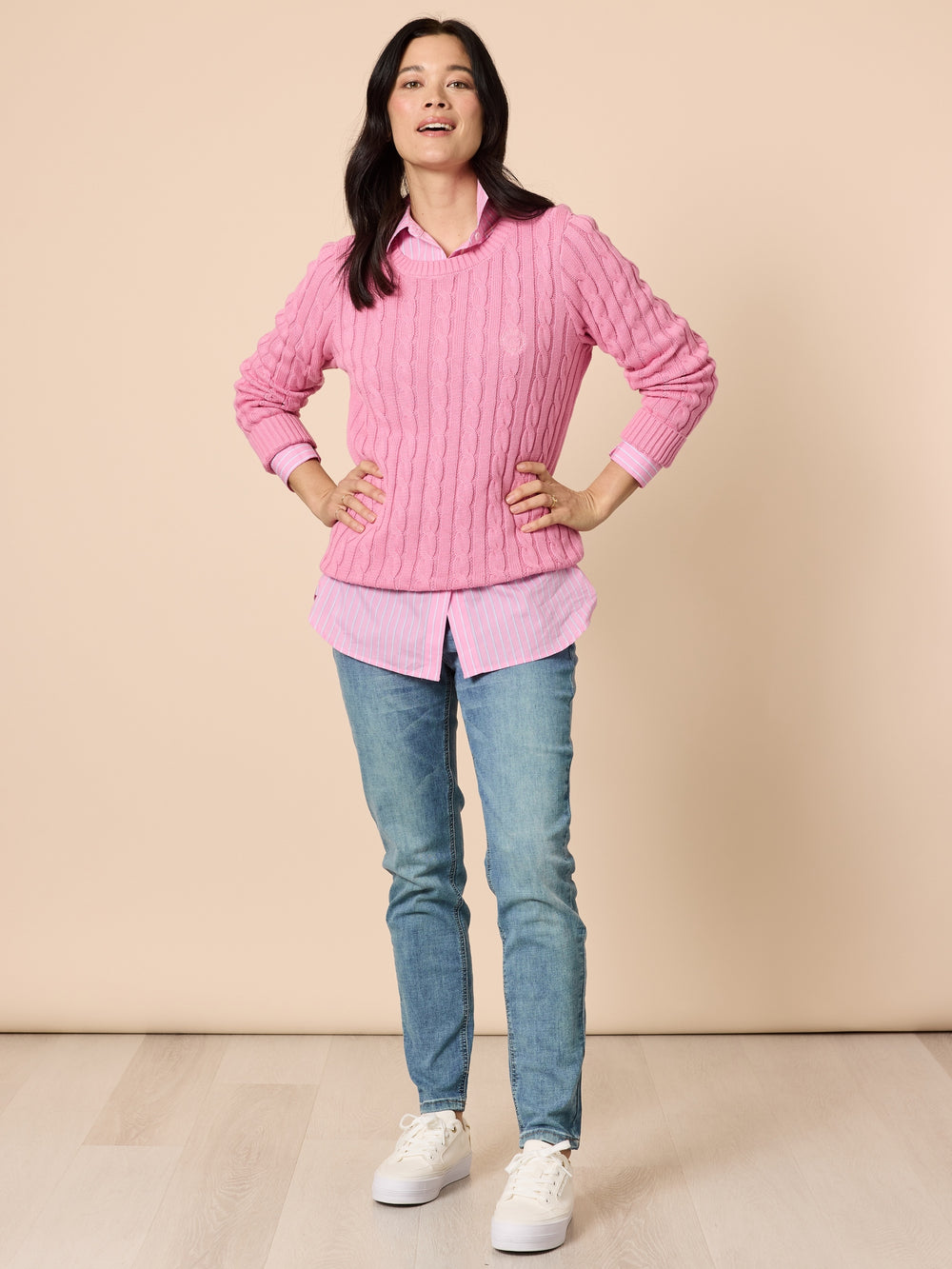 Marvel High Rise Stretch Jean - Denim