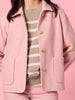 Montana Car Coat - Blush