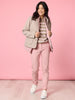 Idaho Stripe Knit - Natural Blush