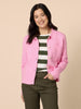 Montana Knit Collar Cardigan - Pink