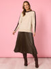 Rialto Contrast Knit - Natural