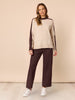 Rialto Contrast Knit - Natural