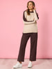 Rialto Contrast Knit - Natural