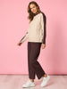 Rialto Contrast Knit - Natural