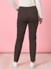 Kelly Print Pant - Coffee