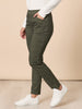Kelly Print Pant - Khaki