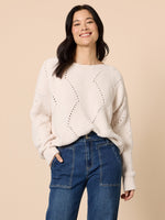 Tenille Rib Knit - Ivory