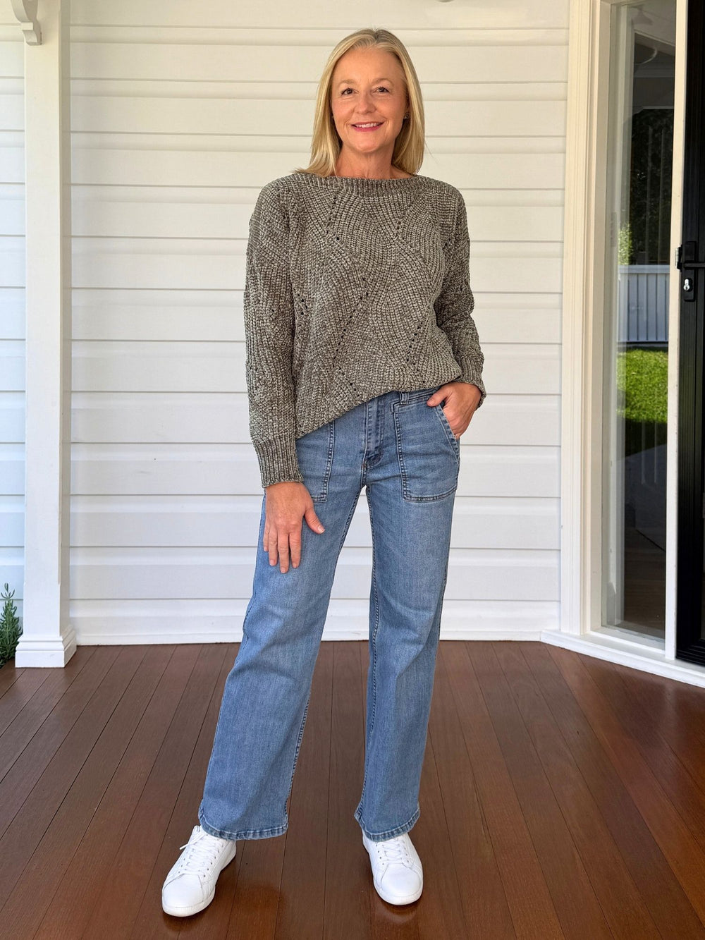 Tenille Rib Knit - Khaki