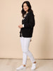 Manhattan Zip Cardi - Black