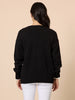 Manhattan Zip Cardi - Black
