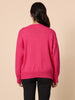 Manhattan Zip Cardi - Hot Pink