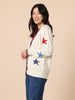 Hollywood Star Knit Cardi - Ivory