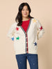 Hollywood Star Knit Cardi - Ivory