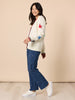 Hollywood Star Knit Cardi - Ivory