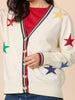 Hollywood Star Knit Cardi - Ivory
