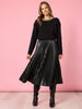 Nero Diamante Knit - Black hammock & vine