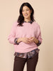 Billie Ribbed Batwing Knit - Blush