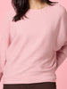 Billie Ribbed Batwing Knit - Blush