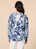 Newport Paisley Print Knit - Blue/ Multi