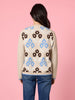 Vermont Floral Print Knit Jumper - Natural Multi
