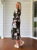 Colorado Floral Print Shirt Dress - Khaki Multi