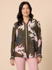 Colorado Floral Print Sheer Shirt - Khaki Multi