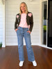 Hudson Wide Leg Jean - Denim