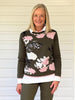 Colorado Floral Print Knit Jumper - Khaki Multi