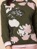 Colorado Floral Print Knit Jumper - Khaki Multi