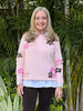 Chelsea Flower Knit - Floral Blush