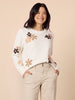 Chelsea Flower Knit - Floral Ivory