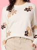 Chelsea Flower Knit - Floral Ivory