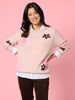 Chelsea Flower Knit - Floral Blush