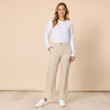 Hudson Wide Leg Jean - Natural