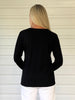 Brushed Crew Neck Tee - Black