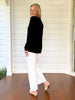 Brushed Crew Neck Tee - Black