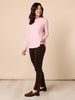 Harper Slim Leg Cord Pant - Coffee