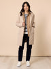 Rodeo Longline Quilted Jacket - Natural