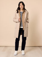 Rodeo Longline Quilted Jacket - Natural